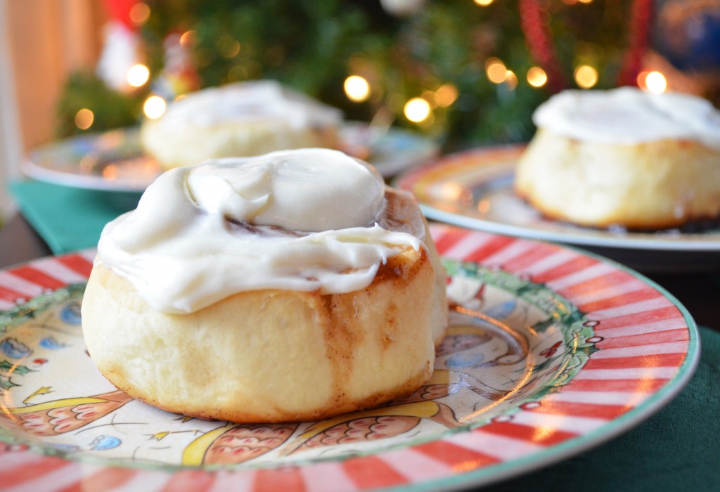 Glazed Buttermilk Cinnamon Rolls