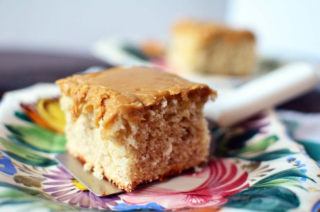 Banana Cake with Caramel Frosting small 150