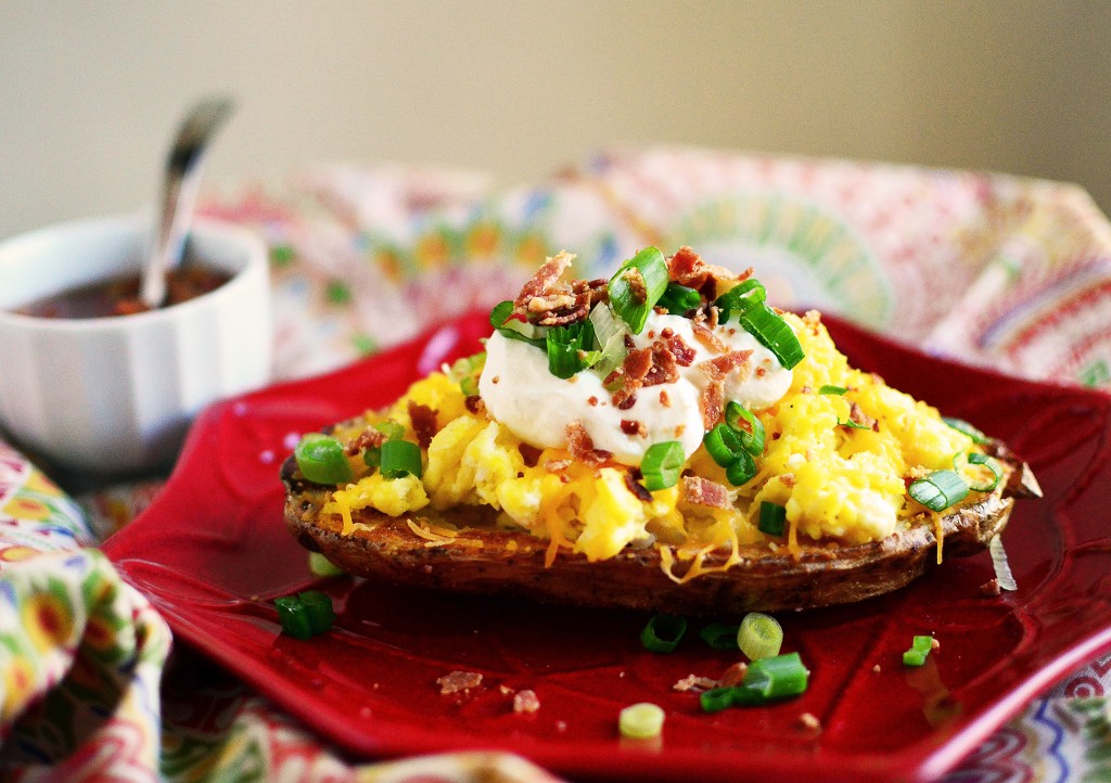 Breakfast Potato Skins