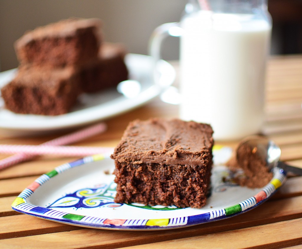 Buttermilk Chocolate Cake all