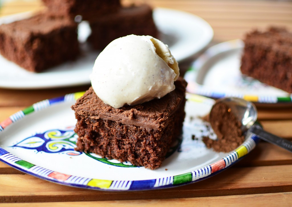 Buttermilk Chocolate Cake ice cream