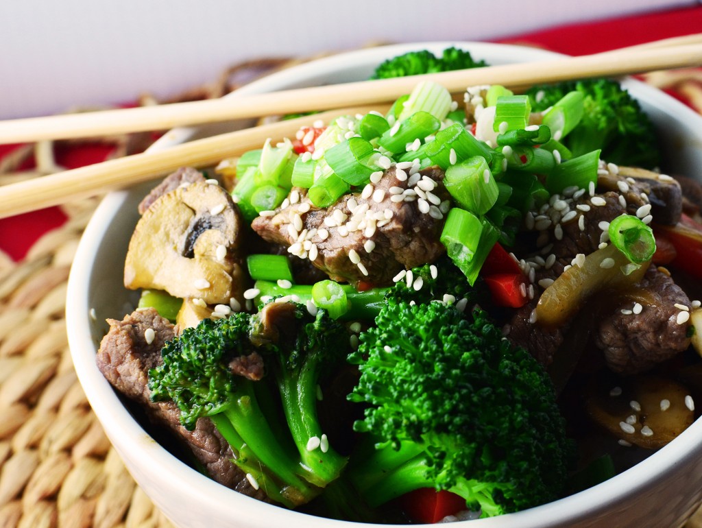 Beef Stir Fry closeup