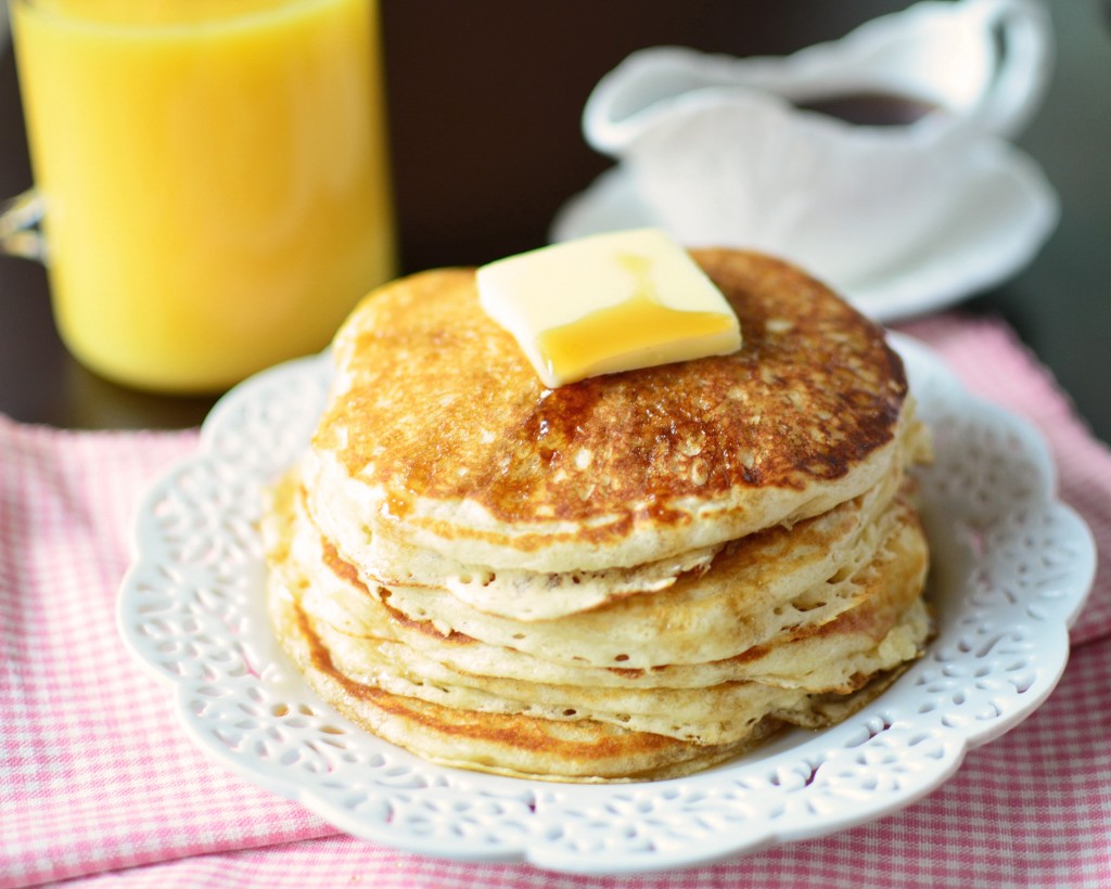 Buttermilk buttermilk thick to pancakes make Pancakes fluffy how