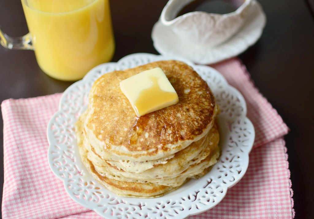 Buttermilk Pancakes aerial