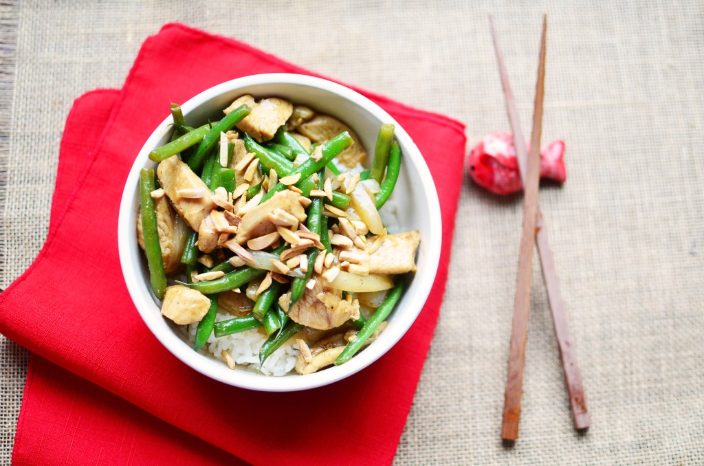 String Bean Chicken with Almonds