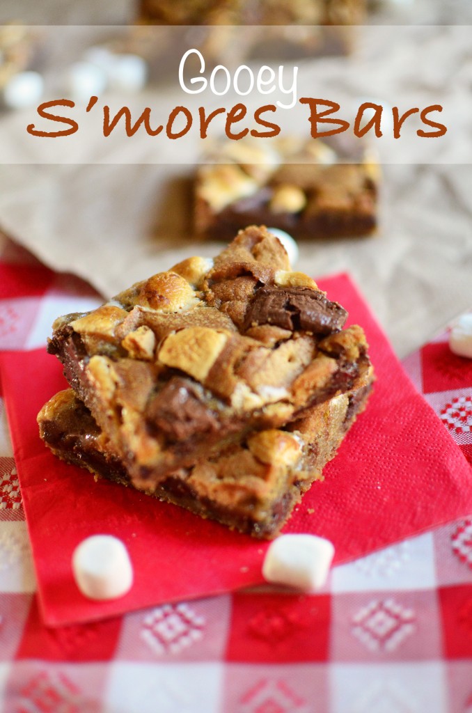 Gooey Smores Bars tall 2 text