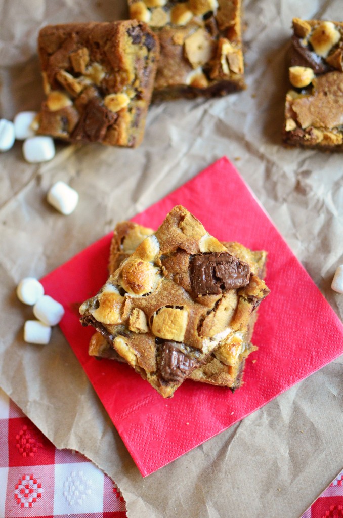 Gooey Smores Bars tall 3