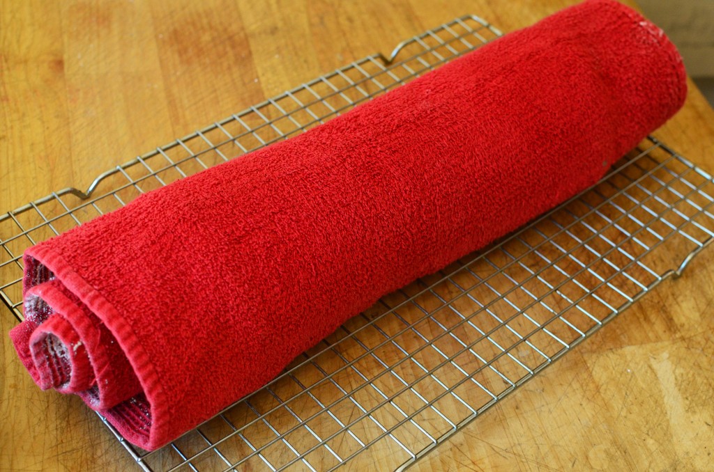 15 Towel on cooling rack