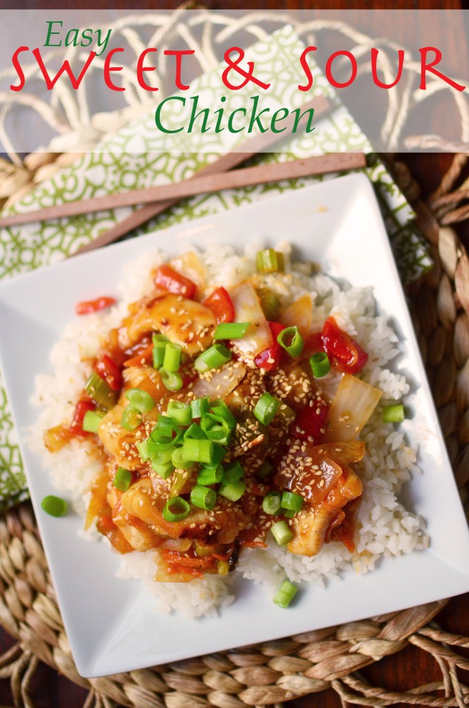 Sweet and Sour Chicken tall text