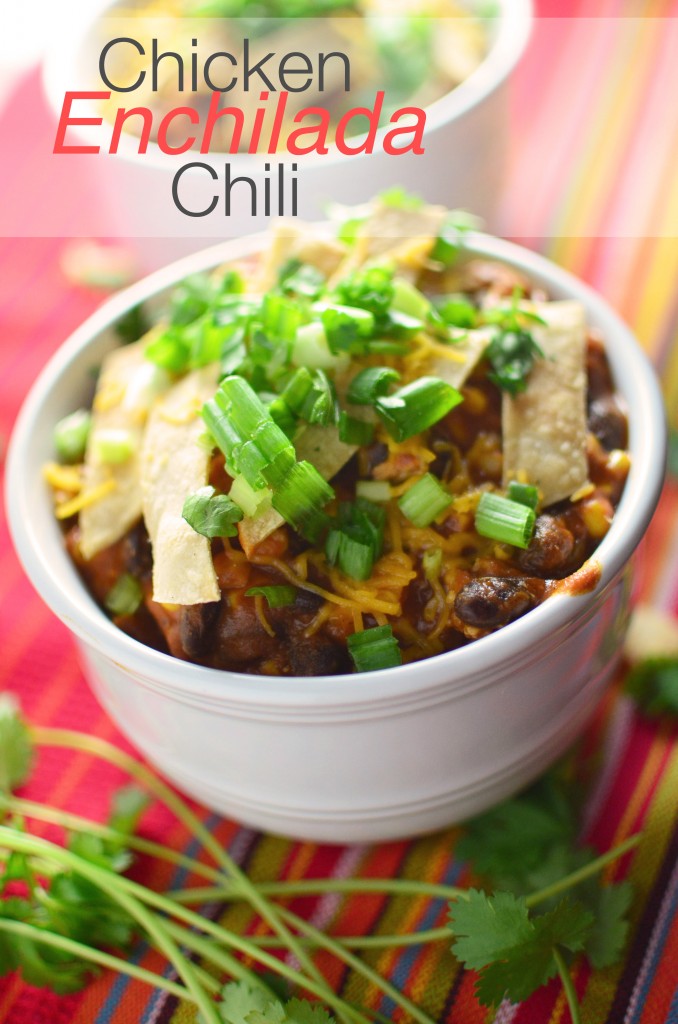 Chicken Enchilada Chili tall text