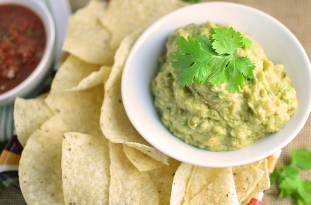 Easy Homemade Guacamole aerial