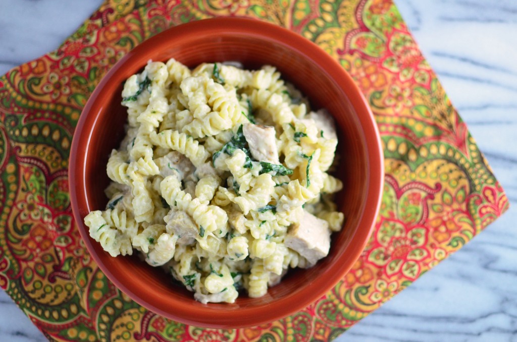 Spinach and Artichoke Mac and Cheese aerial