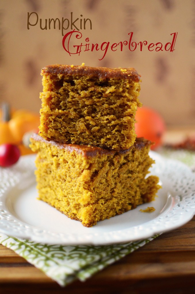 Pumpkin Gingerbread tall text