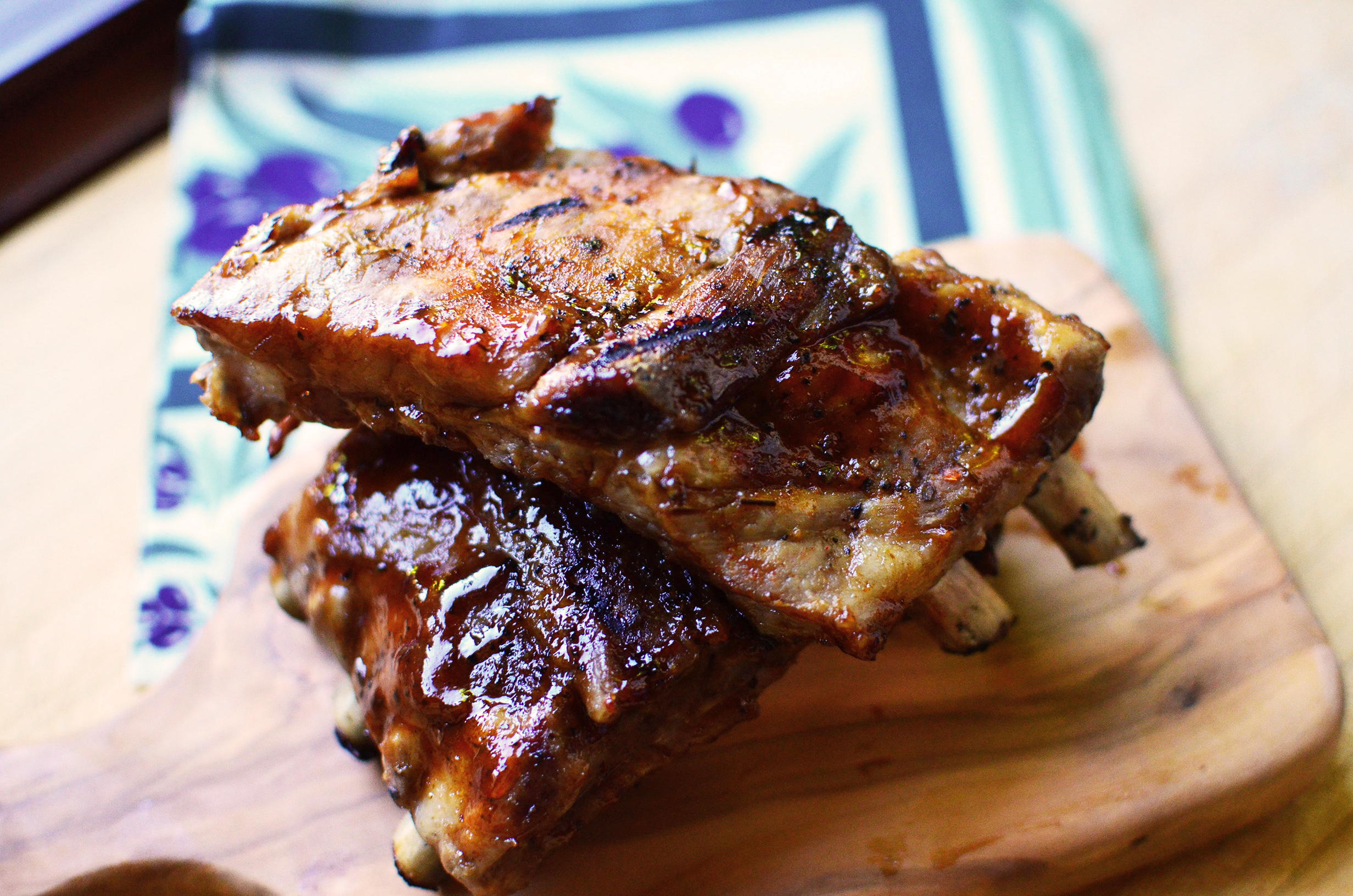 bbq basted baby back ribs