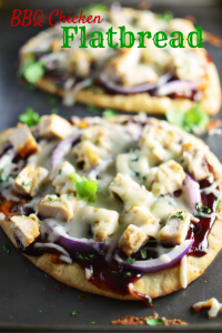 BBQ Chicken Flatbread - Simple, Sweet & Savory