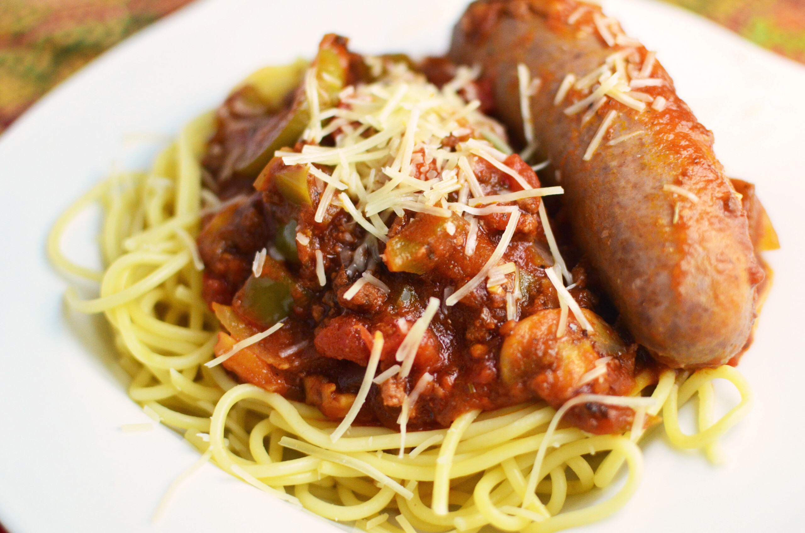 Instant pot spaghetti sauce with outlet sausage