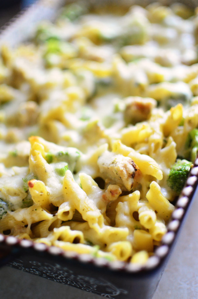 Cheesy Baked Chicken Alfredo Simple Sweet And Savory